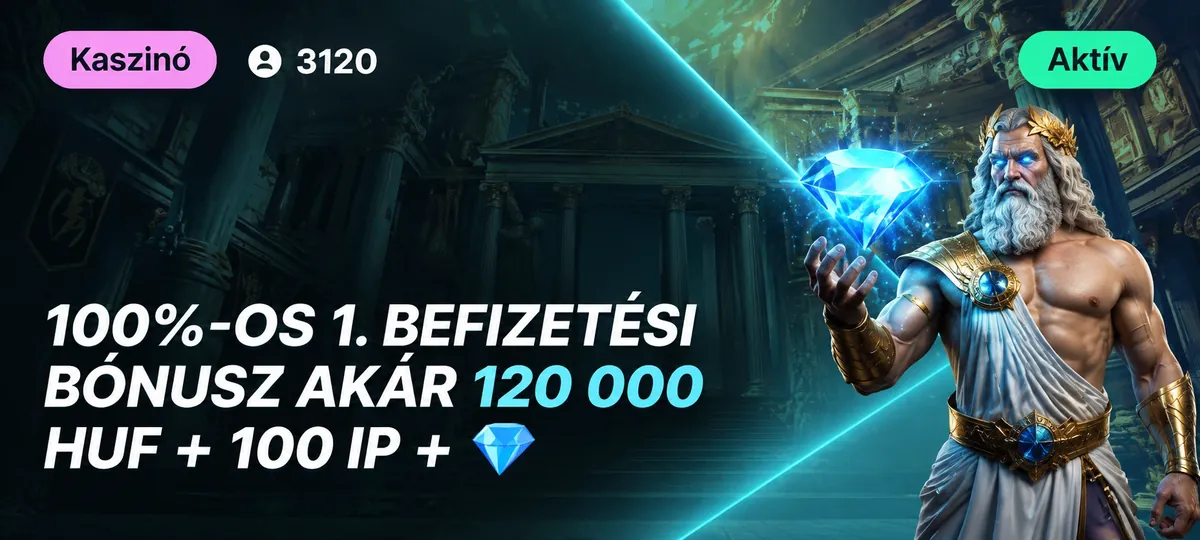 RoyalSea üdvözlő bónusz banner